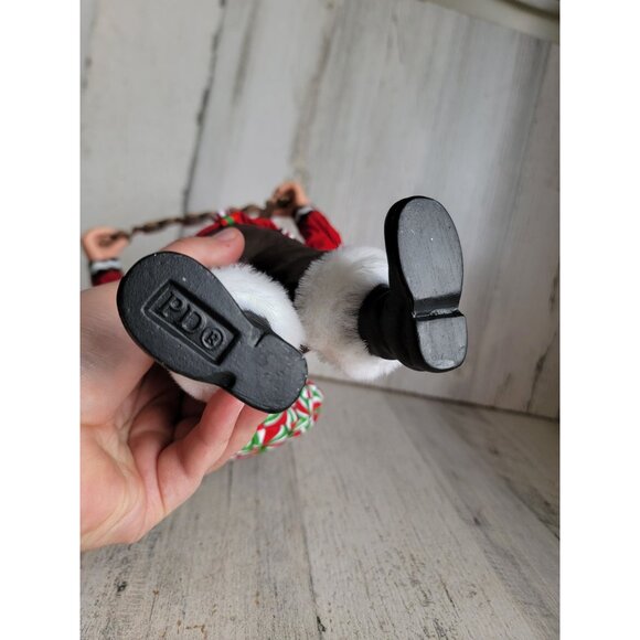 Clothtique possible dreams Santa Claus garland gingerbread man‎ Xmas figure - Picture 7 of 7